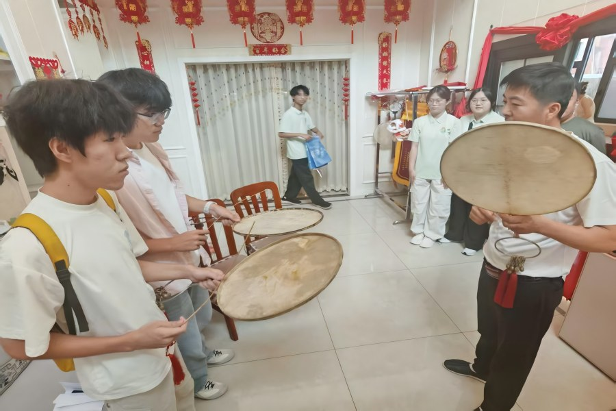 山东大学“湖腔新声”实践队赴微山县开展端鼓腔寻访实践